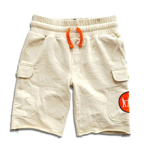 Magents shorts Size Small Magents Bhunxa Pat Stripe Shorts Cream (7196571369561)