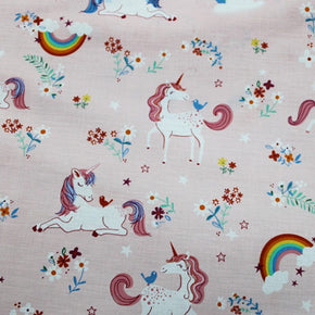 material Kids Fabrics Isa Freedom Prints Mavi 240CM (4776328331353)
