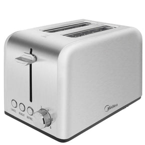 Midea AIR FRYER Midea 2 Slice Toaster Stainless steel MT-RS2L13W (7072552714329)