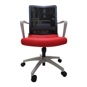 office chairs Office Chairs & Public Sitting Visitors Chair Ht7042 Red Pre-Order 7 days (4741223186521)