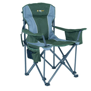 Oztrail camping chair Oztrail Titan Arm Chair 250kg Green FCE-TITG-F (7166707138649)