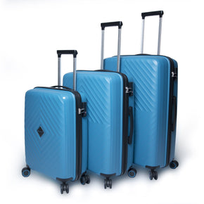 PAKLITE Luggage & Bags 3 PIECE SET Paklite Altitude 3 Piece Luggage set Aqua (6898777391193)