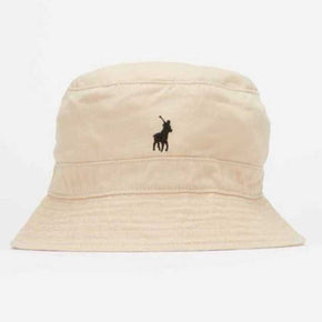 Polo Bucket Hat Polo Sydney Twill bucket hat Stone (4698563575897)