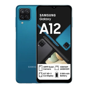 Samsung Smart Phones Samsung Galaxy A12 64GB Dual Sim Blue (6537735766105)