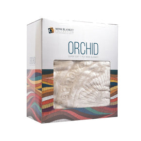 Sesli blanket Sesli Orchid Super Soft 1 Ply Blanket Mink King BK191 (7077766791257)