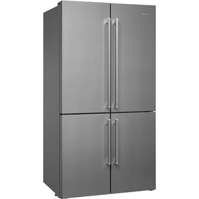 smeg Side by side fridge Smeg 610 Litre Stainless Steel 4 Door Side By Side Fridge FQ60XP1 (6562297446489)