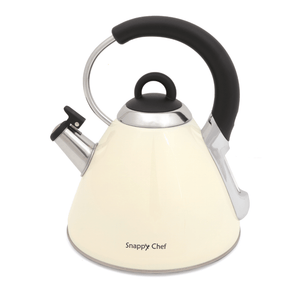 SNAPPY CHEF KETTLE Snappy Chef 2.2litre Beige Whistling Kettle KEBE002 (7277011435609)