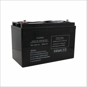 Solar Batteries Solarwize Gel/Agm Battery 100AH BG10012 12V 1.2Hwh (7223535468633)