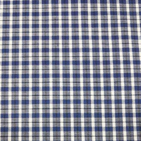 UNIFORM FABRIC Dress Fabrics School Checks Fabric Blue (4773165170777)