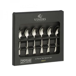 Viners CUTLERY Viners Select Teaspoons 6 Piece 18/0 VN0304060 (7255547379801)