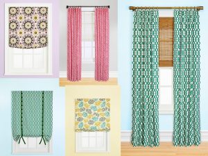 Customize your windows with a great variety of curtain options