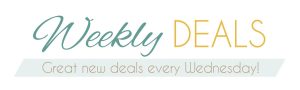One day deals, all day long on Wednesday