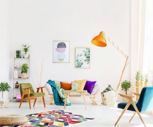 Add colour into your home without painting the walls