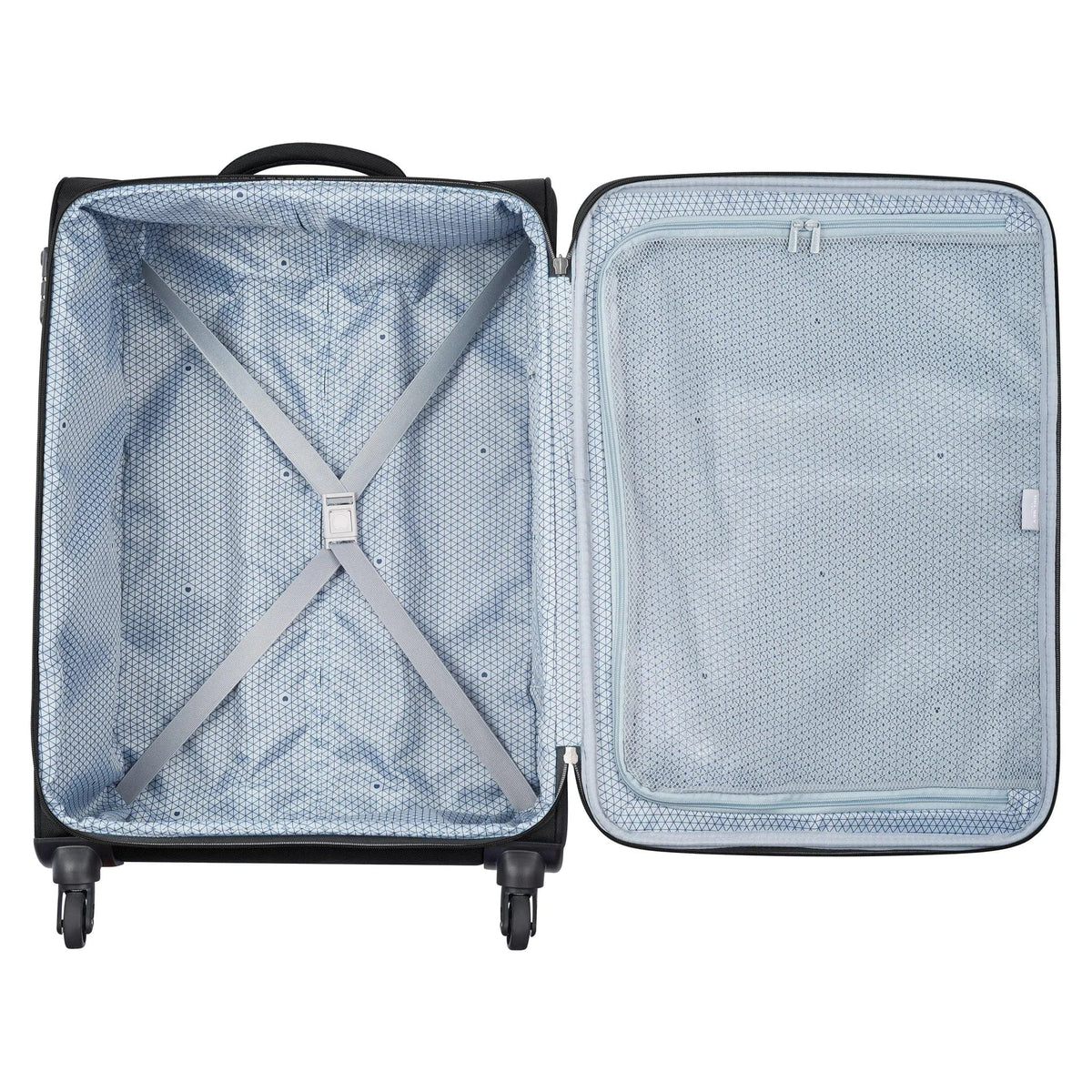 Delsey Luggage Delsey Cuzco Trolley Suitcase 68Cm Black (7222236807257)