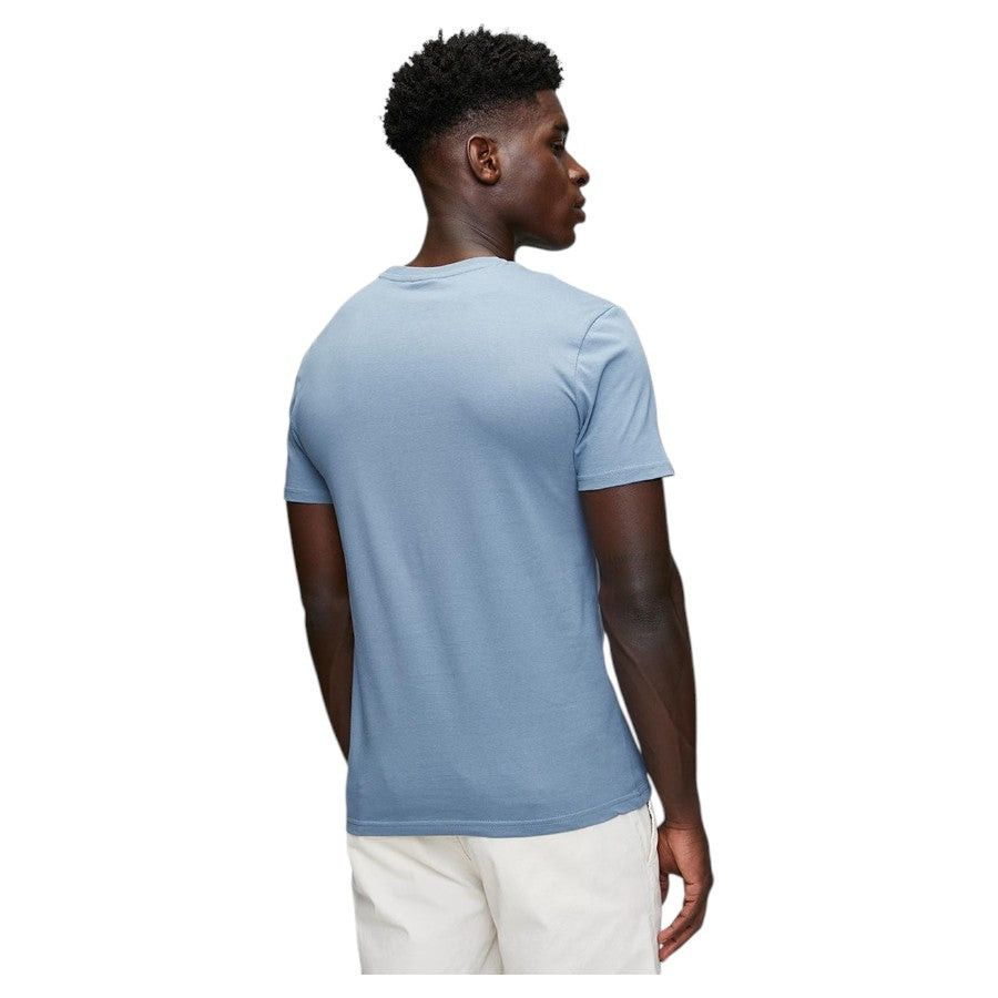 Polo Lucas Essential Crew Neck Short Sleeve Tee Blue 0070486.