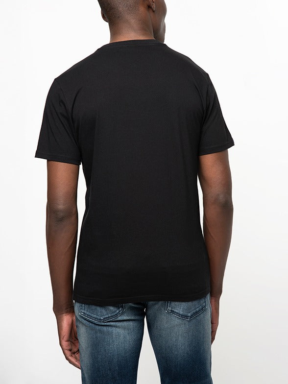 Polo Mens Lucas Crew Neck Short Sleeve T-shirt-Black 0006837