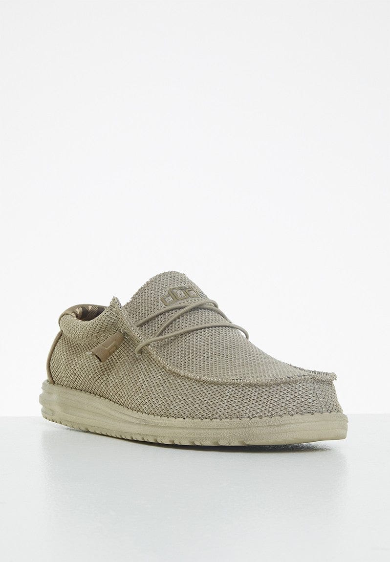 Hey Dude Casual Shoes Hey Dude Wally Sox Beige (7167207243865)