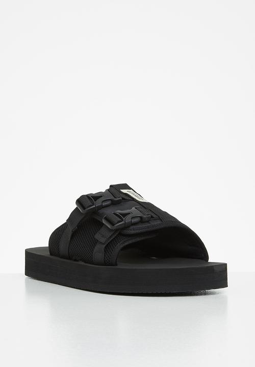 Jonathan D Sandals Jonathan D J Jack Nylon & Mesh Sandals Black (7521060913241)