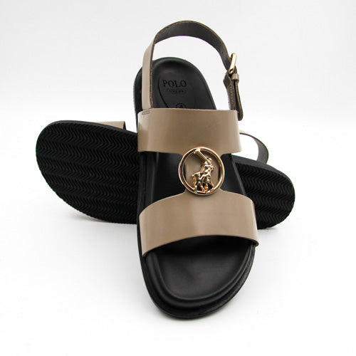 Polo Moulded Trim Ladies Flat Sandal (8039291093081)