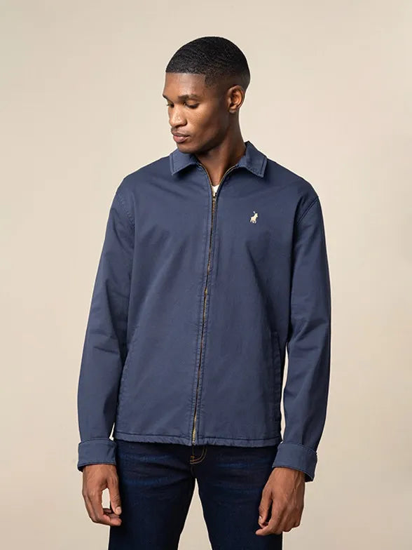 Polo Tech Harrington Jacket Navy