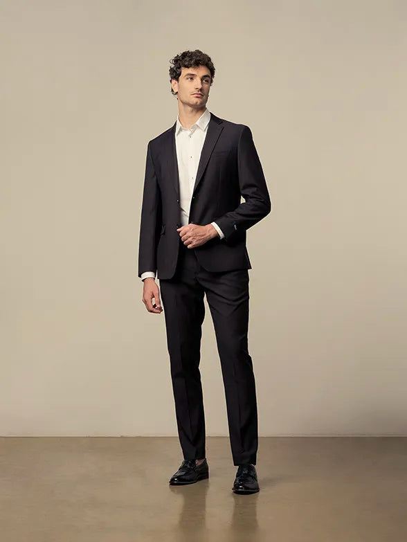 Polo Custom Fit Suit Black