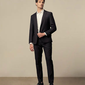 Polo Custom Fit Suit Black
