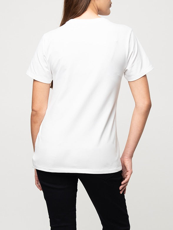 Polo Womens White Allie Short Sleeve T-Shirt 0070162