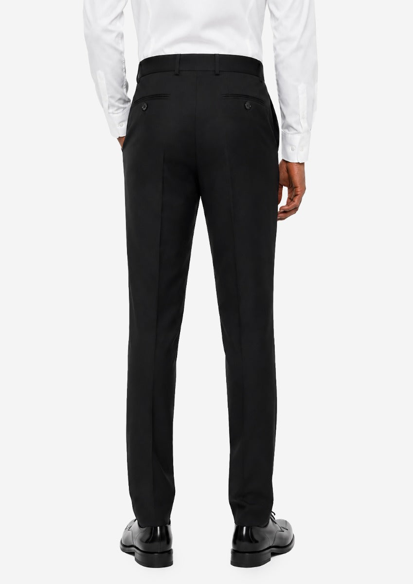 Polo Mens Custom FIt Trousers -Black 0070798