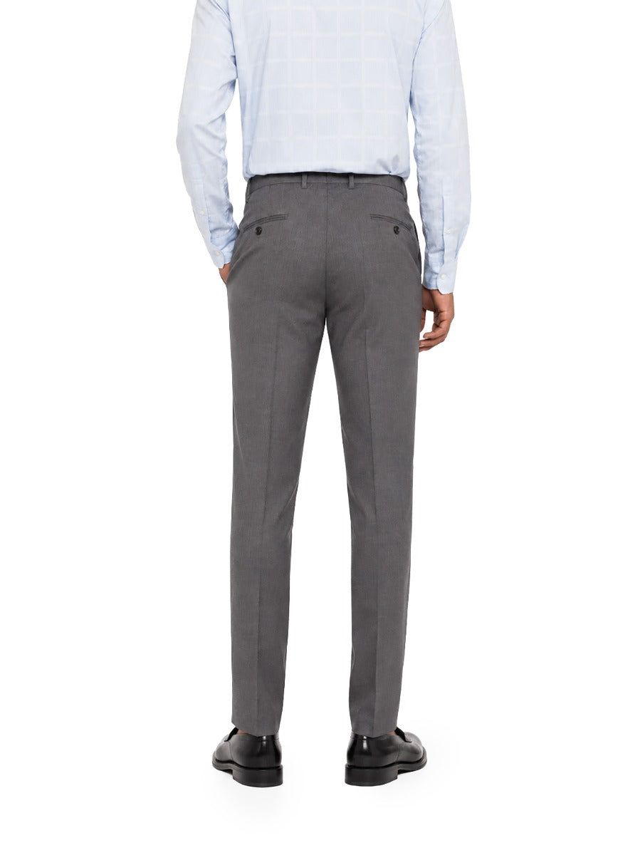 Polo Mens Custom Fit Trousers -Charcoal 0070803.