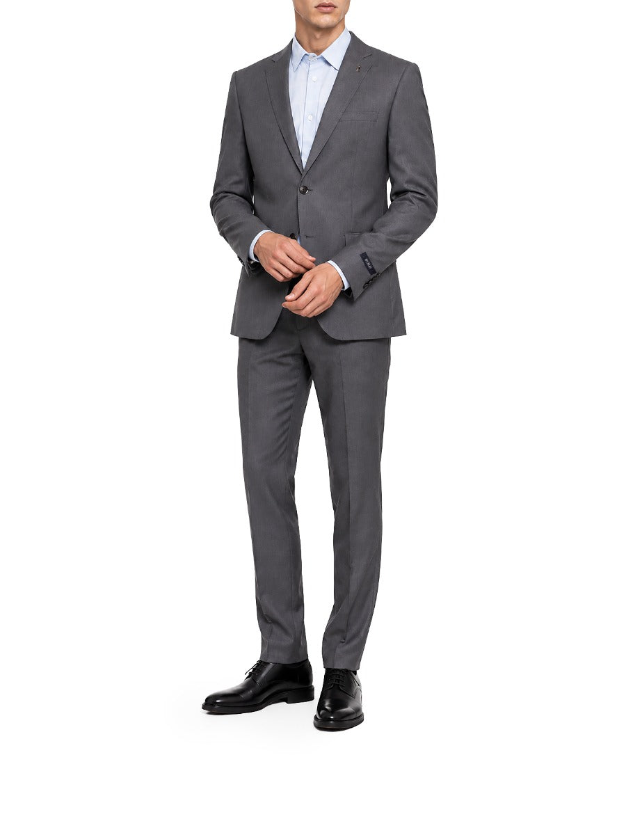 Polo Mens Custom Fit Trousers -Charcoal 0070803.