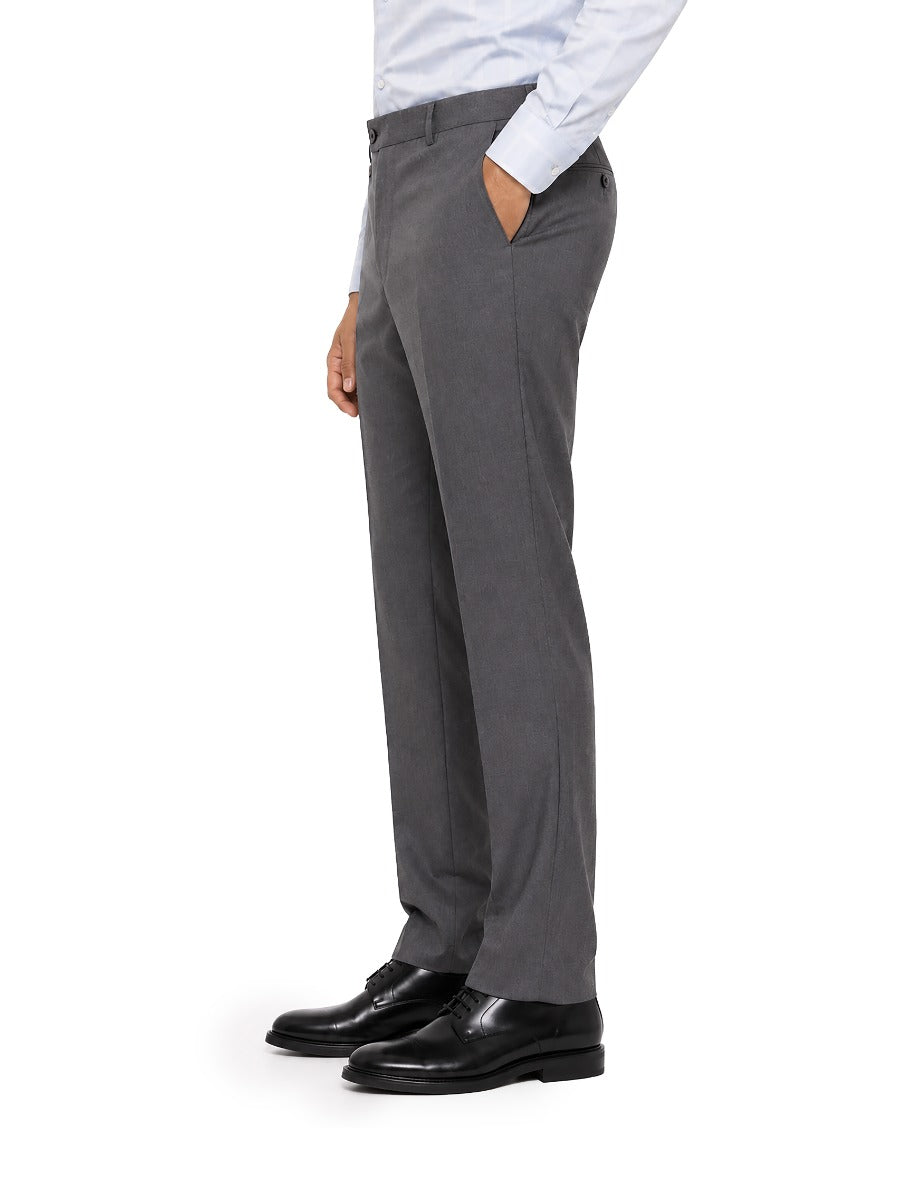 Polo Mens Custom Fit Trousers -Charcoal 0070803.