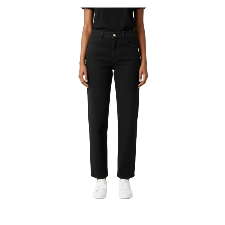 Polo Womens Taylor Straight Leg Jean Black Wash  0072165