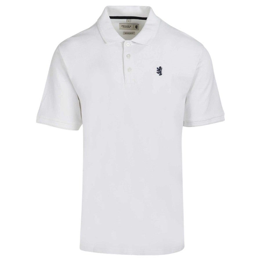 Pringle Austyn Pique Golfer White MTOP1500 PR111.