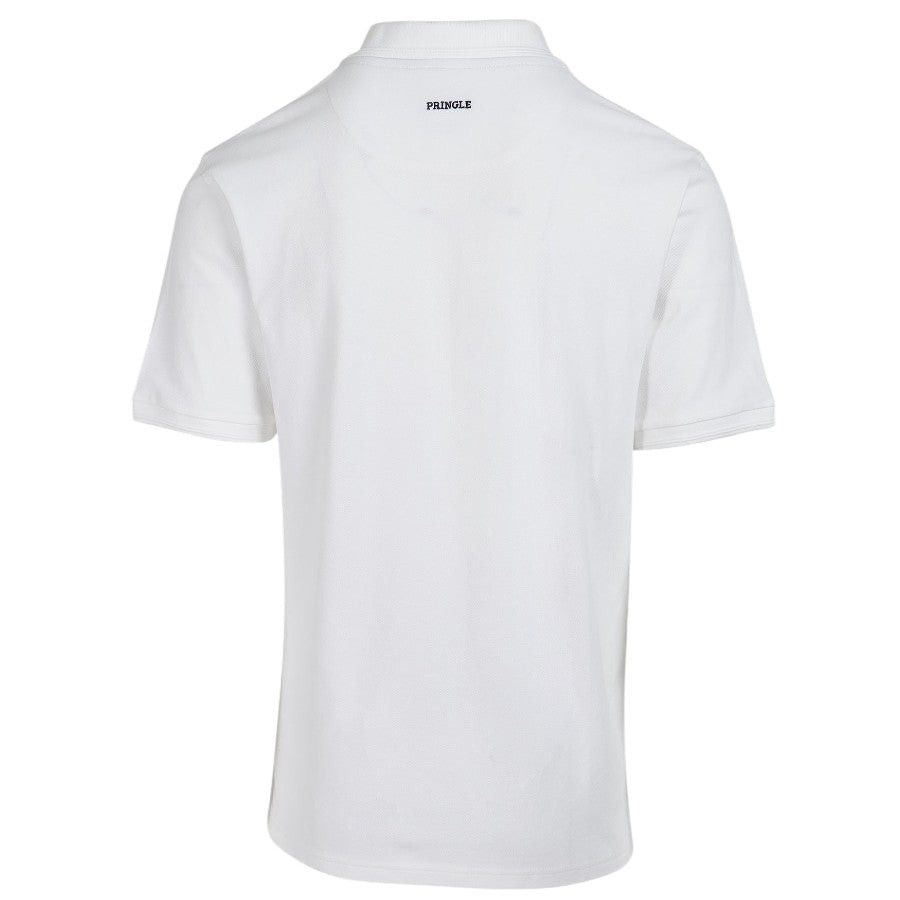 Pringle Austyn Pique Golfer White MTOP1500 PR111.
