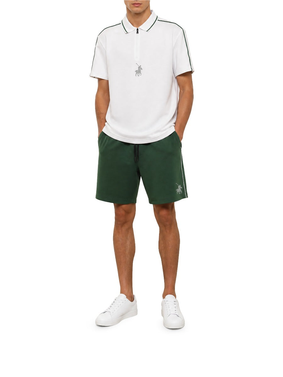 Polo Mens Sport Umani Short Sleeve Golfer-White 0079257