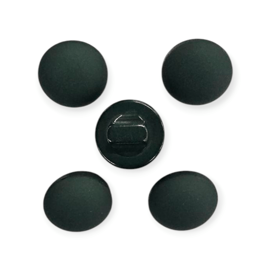 MHC Buttons Bottle Green Fabric Look Button 20"
