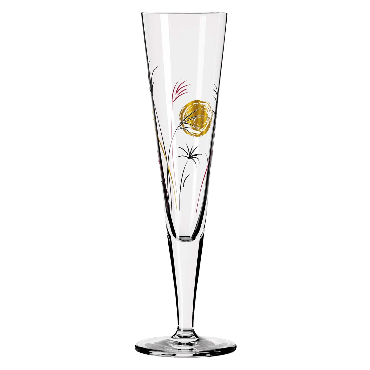 Ritzenhoff Glasses Ritzenhoff Gold Night Champagne Glass Rachel Hoshino 200ml 1071013 (7390078337113)