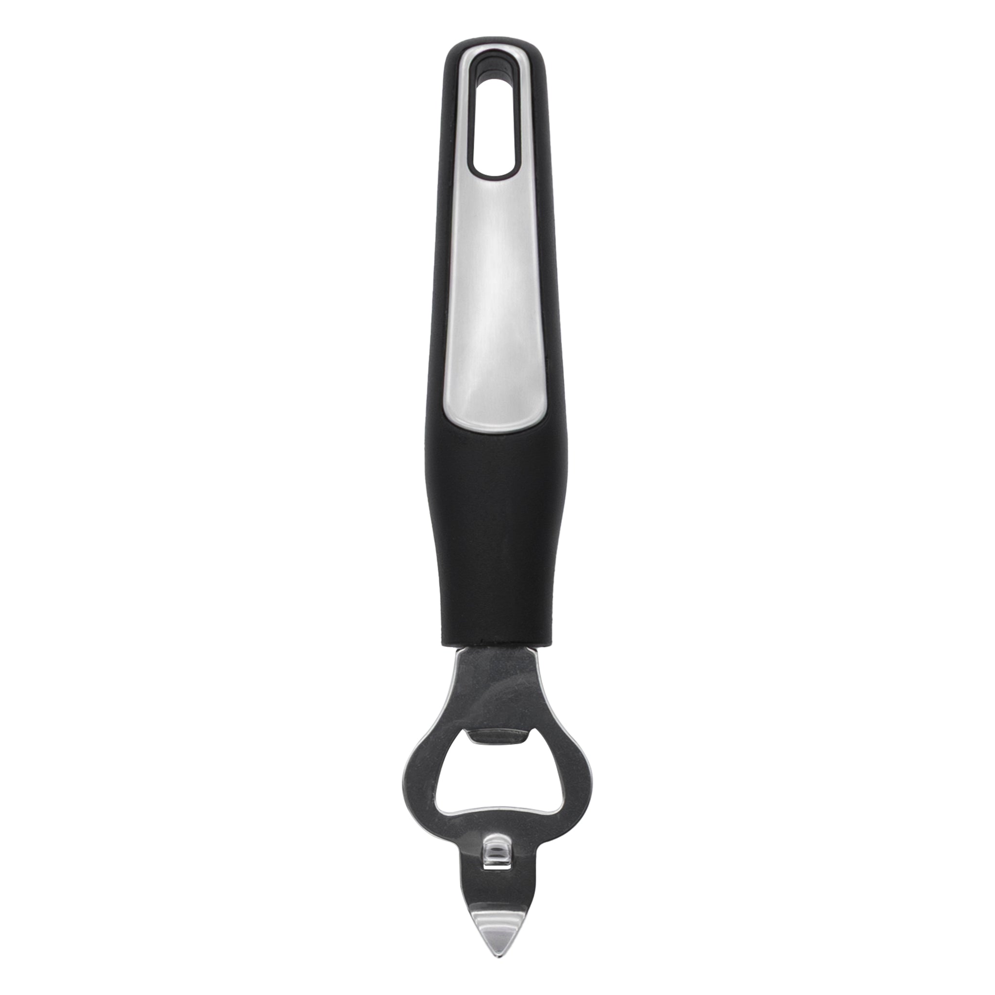 Regent Premium Can And Bottle Opener Stainless Steel Black Handle 12629