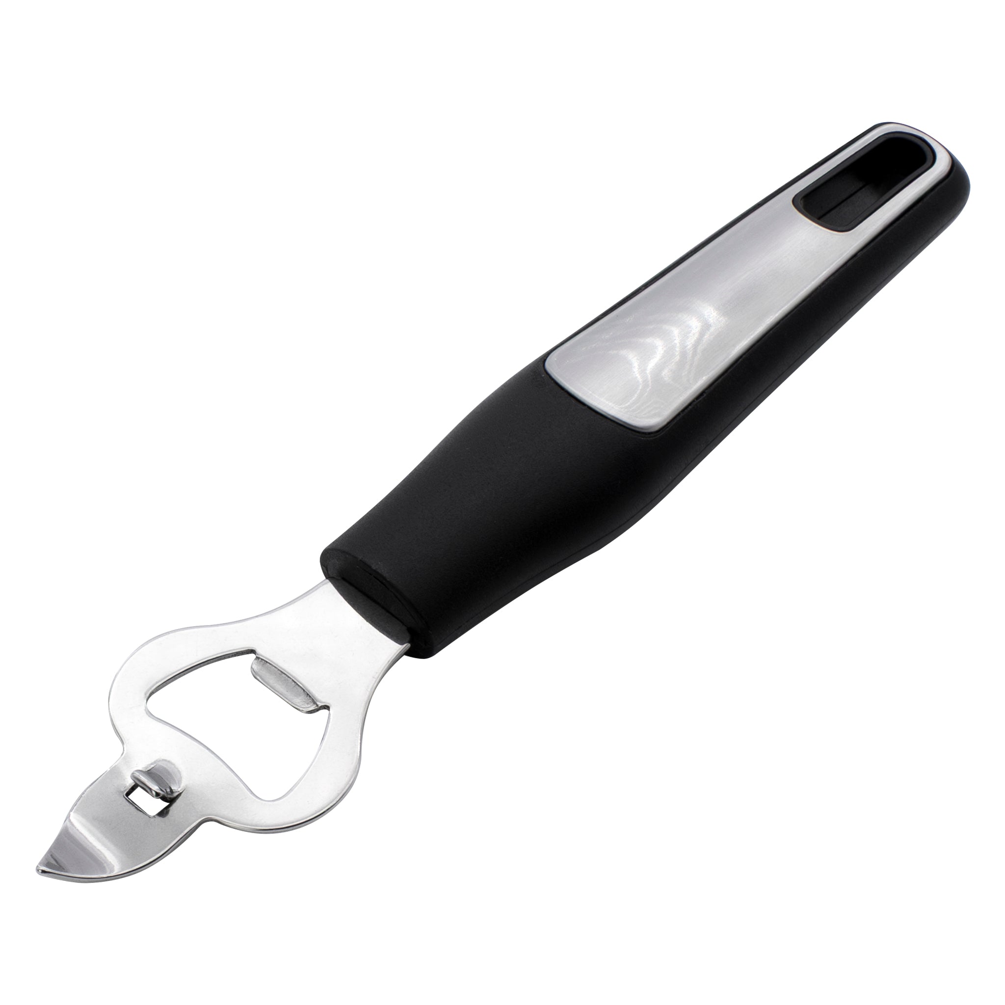 Regent Premium Can And Bottle Opener Stainless Steel Black Handle 12629