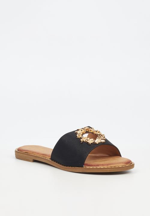 Miss Black Ladies Sandals Miss Black Women's Honor 2 Black (7810326364249)