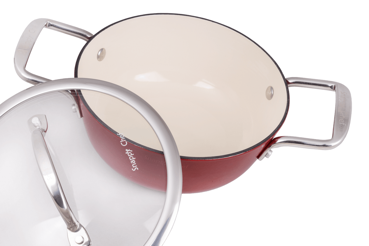 SNAPPY CHEF Pots Set Snappy Chef 20cm Superlight Casserole CICA020 (7398663389273)