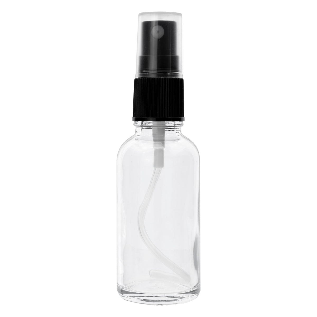 Regent Glass Mist Spray Bottles With Black Lids 4pk 35ml 14998