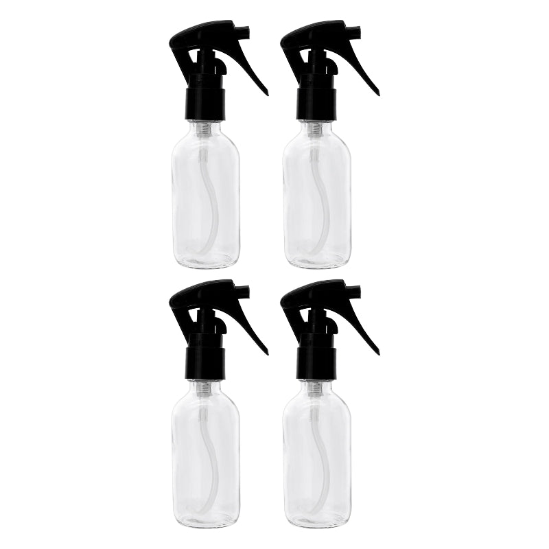 Regent Glass Spray Bottles With Black Lids 4pk 60ml 14999