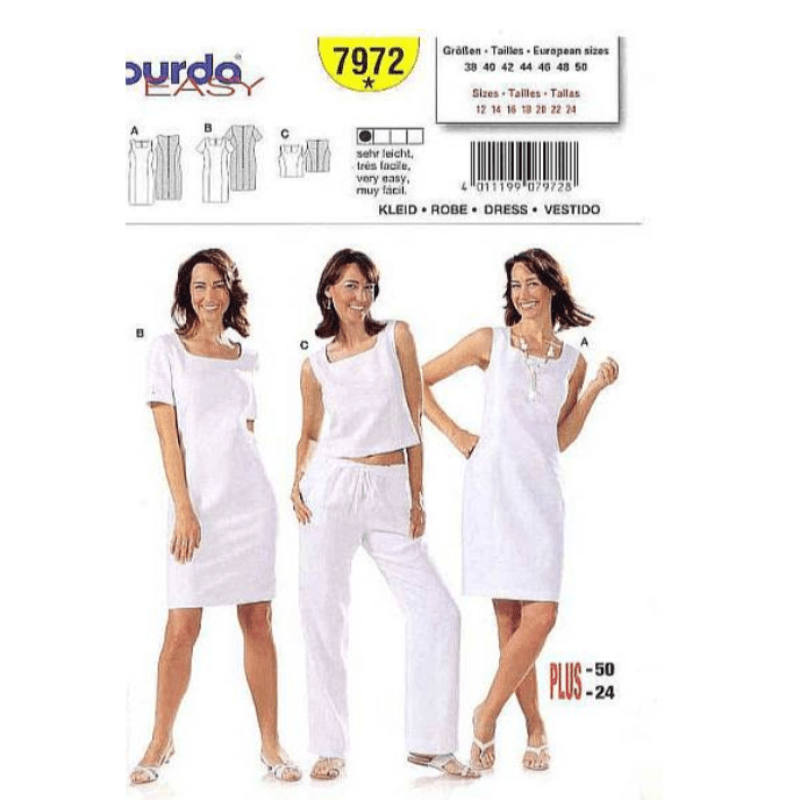 Burda Pattern Habby Burda Pattern 7972 (7507024019545)