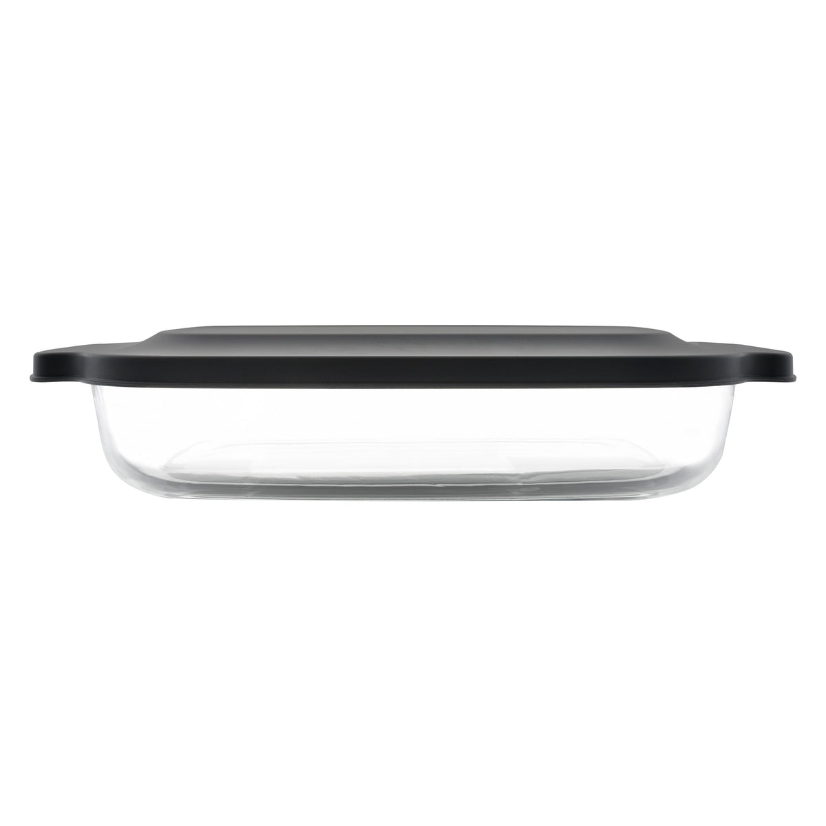 Consol Vigo Rectangular Glass Baking Dish With Grey Plastic Lid, 2.7L 17226