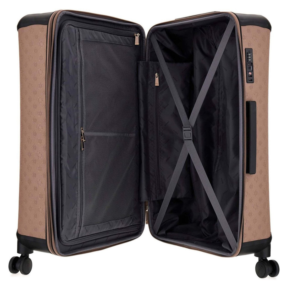 Guess Wilder 28 inch 8-Wheel Dark Taupe DP7452988.