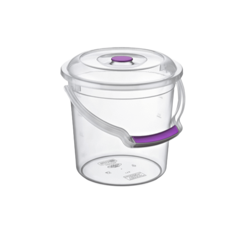 Hobby Life Laundry Basket Hobby Life Transparent Lid Water Bucket 10L 08 1185 (7306953261145)
