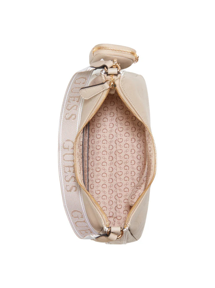Guess Emerie Shoulder Bag Beige (8025750405209)