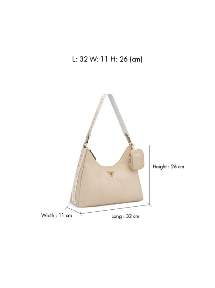 Guess Emerie Shoulder Bag Beige (8025750405209)