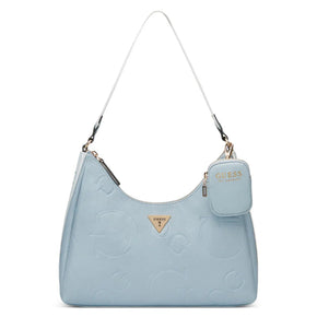 Guess Emerie Shoulder Bag Pale Denim (8025750995033)